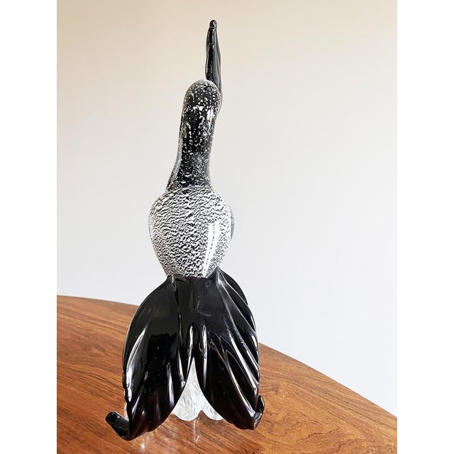 Vintage Murano Glass Heron, 1960s For Sale - Image 3 of 10