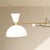 Mid-Century Modern Hanging Lamp with Brass Counterweights For Sale - Image 3 of 8
