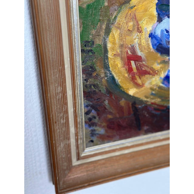 Bertil Eriksen, Café Scene, 1960s, Oil on Canvas, Framed For Sale - Image 7 of 18