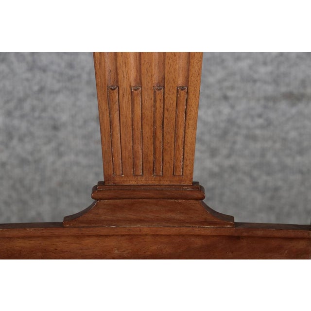 Antique Louis XVI Chairs in Walnut, 1780, Set of 3 For Sale - Image 6 of 18