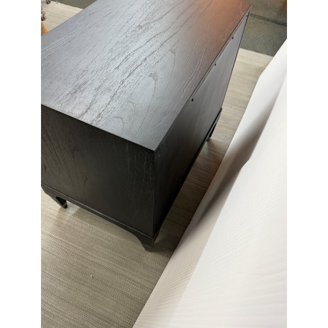 Wood Brownstone Atherton Nightstand, Deep Onyx For Sale - Image 7 of 12