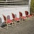 Textile Antique Louis XVI French Medallion Damask Chairs, Set of 4 For Sale - Image 7 of 18