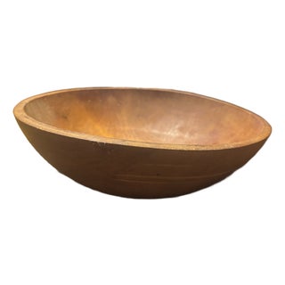 Wooden Bowl Large For Sale