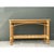 This vintage rattan console table pairs organic natural materials with a light, airy silhouette, ideal for casual coastal...