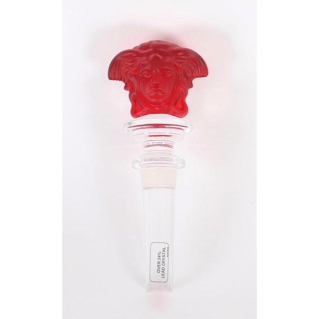Vintage Glass Bottle Stopper by Rosenthal for Versace For Sale - Image 14 of 18