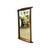 Vintage Mid-Century Modern Style Curved Wooden Frame Wall Mirror. For Sale In Seattle - Image 6 of 7