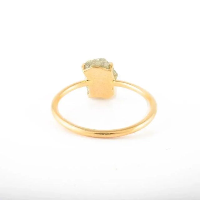 Metal Modern Natural 1.02ct Diamond Ring Alphabet "F" Personalized (All Letters Available) For Sale - Image 7 of 13