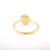 Metal Modern Natural 1.02ct Diamond Ring Alphabet "F" Personalized (All Letters Available) For Sale - Image 7 of 13