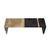 Art Deco "Stabilità" Bench With Bronze and Stainless Steel, Hand-Crafted For Sale - Image 3 of 7