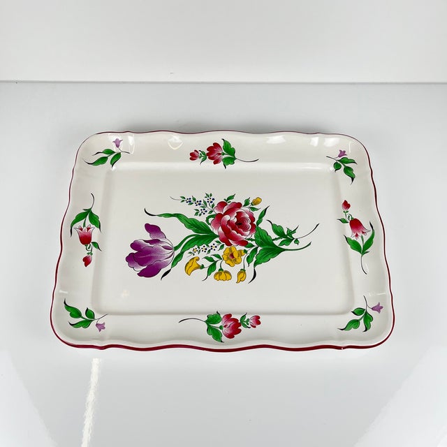 Streetlight Model Rectangular Dish from KG Lunéville, 1980s For Sale - Image 3 of 6