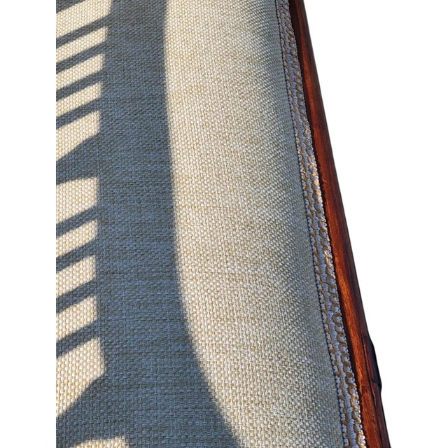 Antique 19th C Eastlake Loveseat Refinished Walnut Victorian Upholstered Settee For Sale - Image 18 of 18