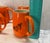 Vintage 1960's Mid Century Modern Cottage Core Butterfly Coffee Mugs & Creamer Sugar Bowl Set - Set of 6 For Sale - Image 9 of 14