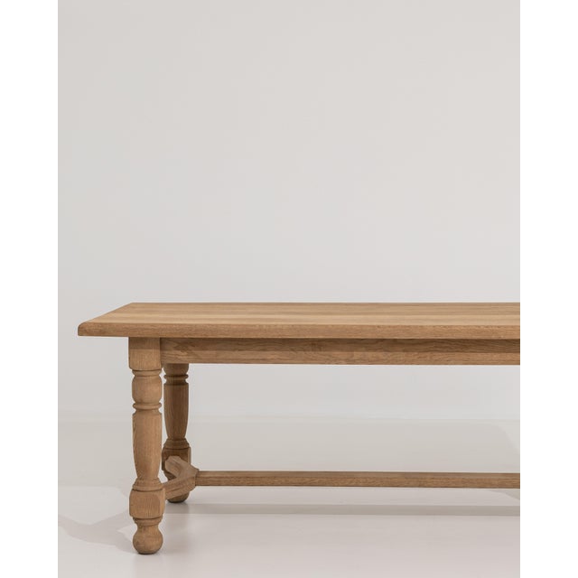 Provençal-Style Oak Dining Table, French Rustic Design, France, Circa 1970 For Sale - Image 10 of 12