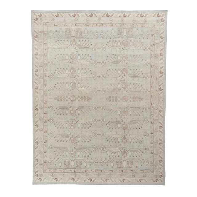 Rug & Kilim’s Atlas Rug in Pale Blue, 9x12 For Sale In New York - Image 6 of 6