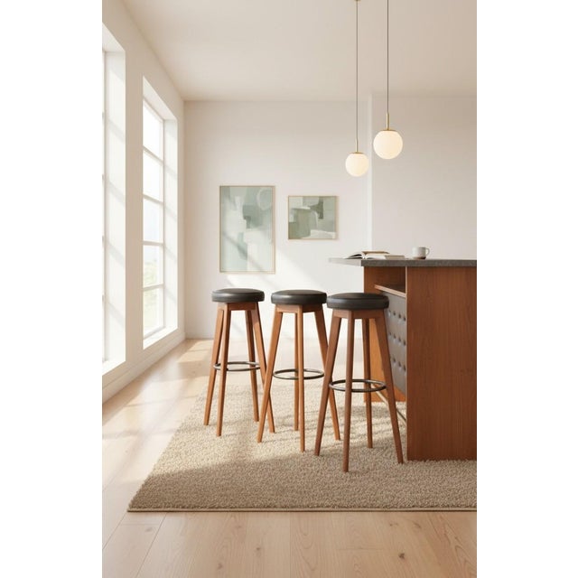 Danish Teak Barstool, 1960s For Sale - Image 15 of 18