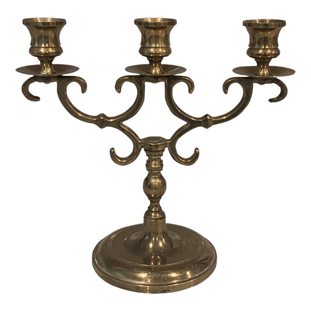 Solid Brass Candelabra Chairish