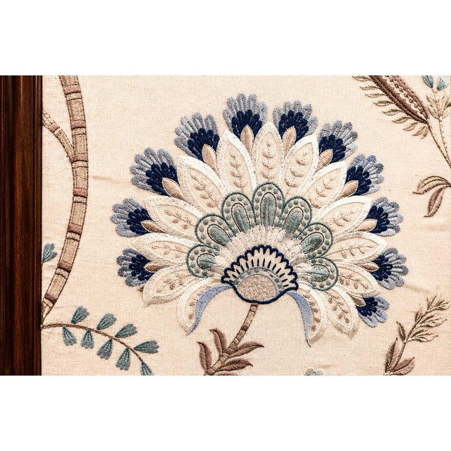 Wood Three-Panel Screen in Brazilian Rosewood & Upholstered Fabrics by Sergio Rodrigues, 1960s For Sale - Image 7 of 15