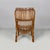 1960s Mid-Century Modern Italian Armchairs in Rattan, 1960s, Set of 3 For Sale - Image 5 of 18