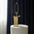 Plastic Brass and Lucite Table Lamp For Sale - Image 7 of 7