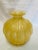 Late 20th Century Vintage Amber Glass Blown Vase For Sale - Image 5 of 5