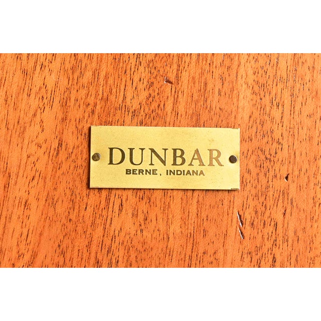 Edward Wormley for Dunbar Mid-Century Modern Rosewood Dining Table, Newly Refinished For Sale - Image 9 of 10