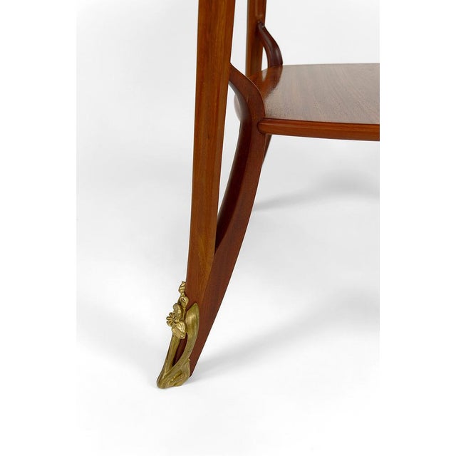 Pedestal Table attributed to Louis Majorelle, France, 1900s For Sale - Image 14 of 18
