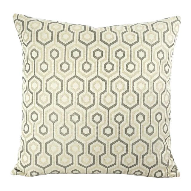 Pindler Tillman in Moonstone Pillow Cover For Sale