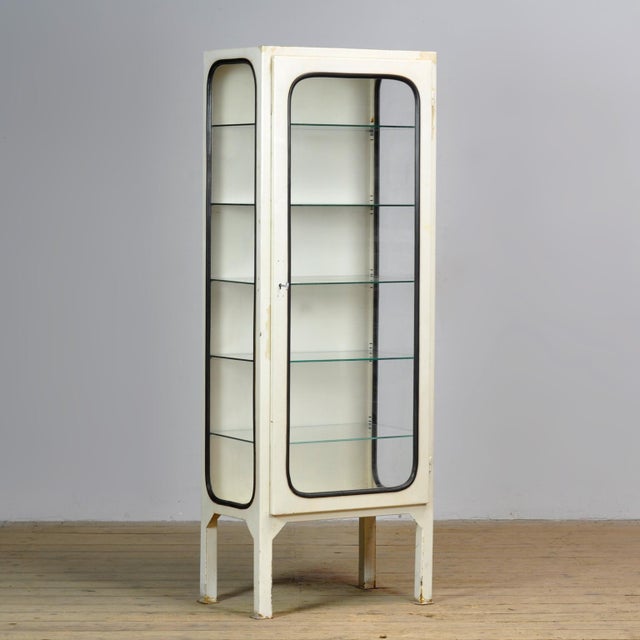 Industrial Vintage Medical Cabinet, 1970s For Sale - Image 3 of 10