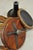 Brown Antique Jb Van Sciver Oak Wood Swivel Ship Captains Courthouse Bankers Arm Chair For Sale - Image 8 of 12