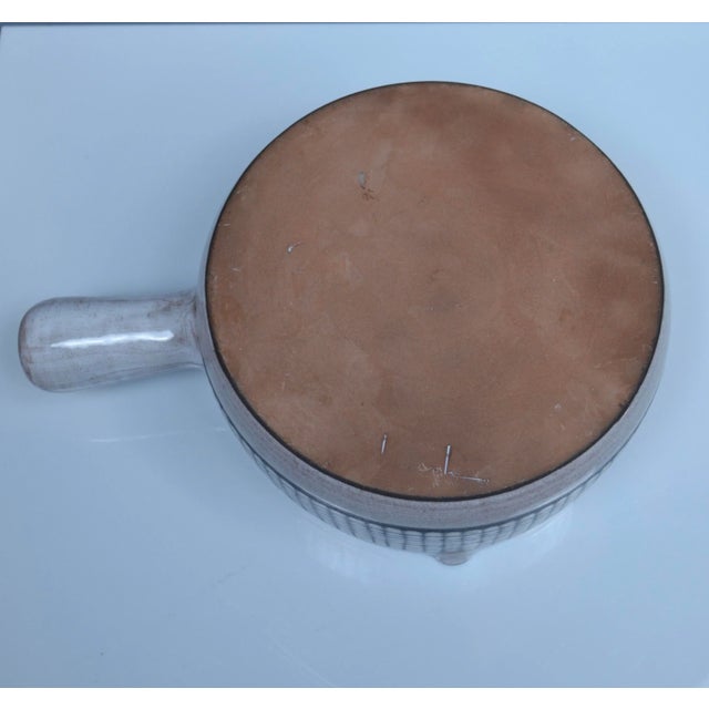 Handled Ceramic Bowl by Émile Masson, France, 1960s For Sale - Image 9 of 11