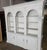 Wood 1990s Pulaski White Neoclassical Two-Piece Bookcase Unit For Sale - Image 7 of 10