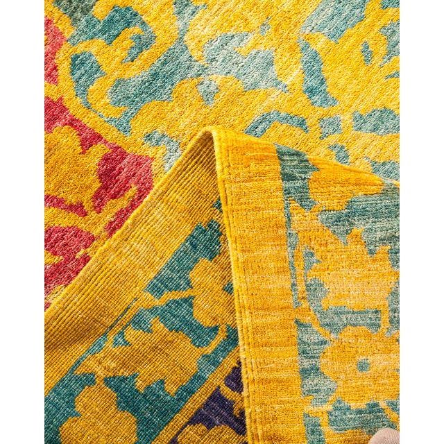Eclectic Collection Hand-Knotted Area Rug - 9' 3" X 11' 9" For Sale In New York - Image 6 of 10