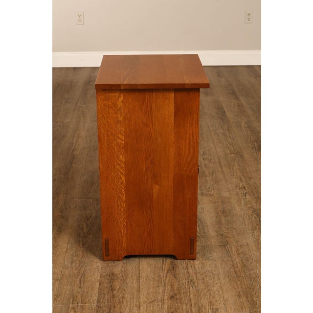 Stickley Mission Oak Harvey Ellis Inlaid Nightstand For Sale - Image 18 of 18
