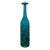 Mdina Ming Blue and Green Art Glass Bottle Vase For Sale
