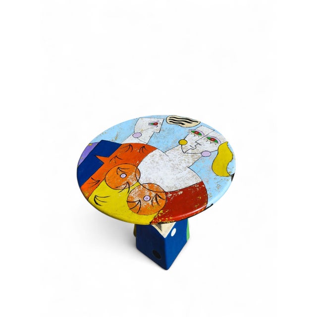 1990s Sculptural Chair and Table by Ludo Huys, 1990s, Set of 2 For Sale - Image 5 of 17