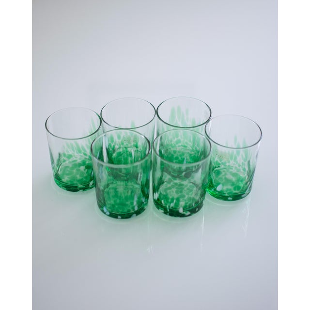 Italian Glasses by Mariana Iskra for Ribes Studio, 2010, Set of 6 For Sale - Image 9 of 14