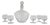 1950s Tinka Decanter Set with Five Glasses by A. D. Copier for Royal Leerdam Holland - Set of 6 For Sale