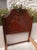 Traditional Vintage Twin Headboard Footboard Rails Dark Wood Tone For Sale - Image 3 of 6