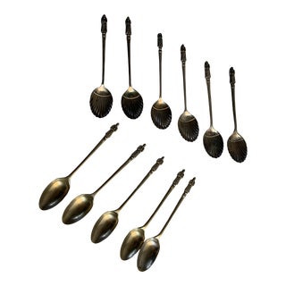 Vintage Demitasse Spoons- Set of 11 For Sale