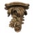 Vintage Hand-Carved Acanthus Leaf Wall Shelf For Sale