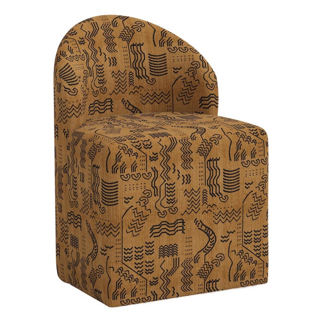 Corrine Dining Chair in Lhasa Camel For Sale