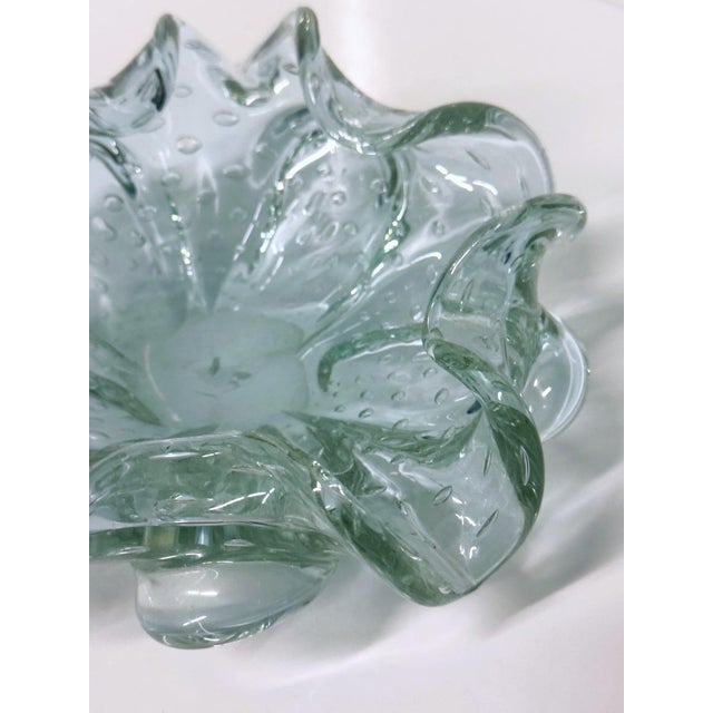Alexandrite Murano Bullicante Bubbles Ashtray, 1950s For Sale - Image 4 of 10