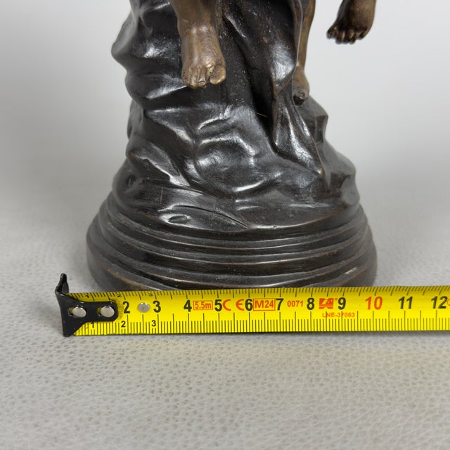 Classical Style Bronze Sculpture of Children, 20th Century For Sale - Image 11 of 13