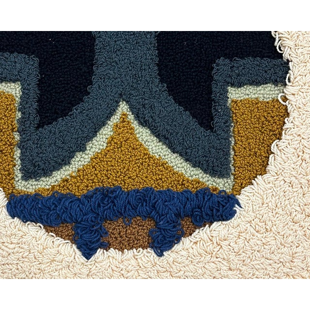 1970s 1976 Wool Tapestry by Harry Hilson For Sale - Image 5 of 6