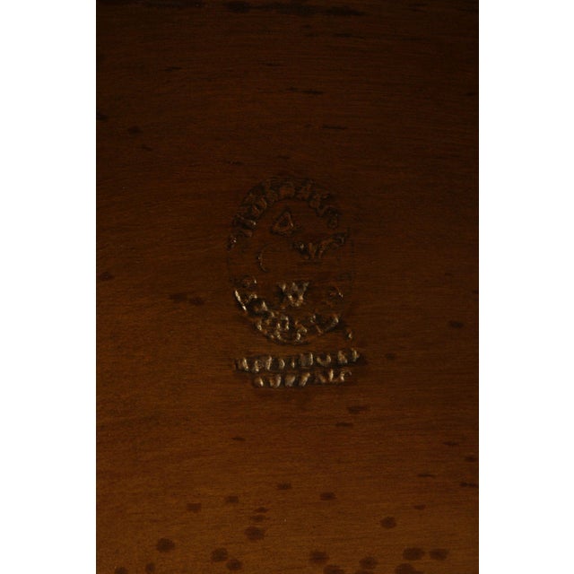 Kittinger Colonial Williamsburg Mahogany Drop Leaf Dining Table For Sale - Image 10 of 12