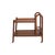 Midcentury Teak Rolling Bar Cart For Sale - Image 4 of 10