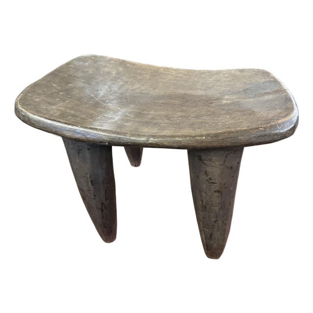 Antique Senufo African Stool Large For Sale