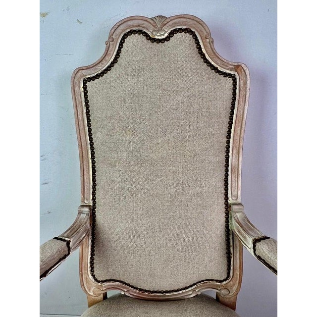 Set of '8' French Louis XV Style Dining Chairs For Sale - Image 15 of 17