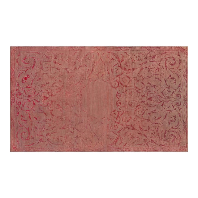 Antique French Savonnerie Rug For Sale