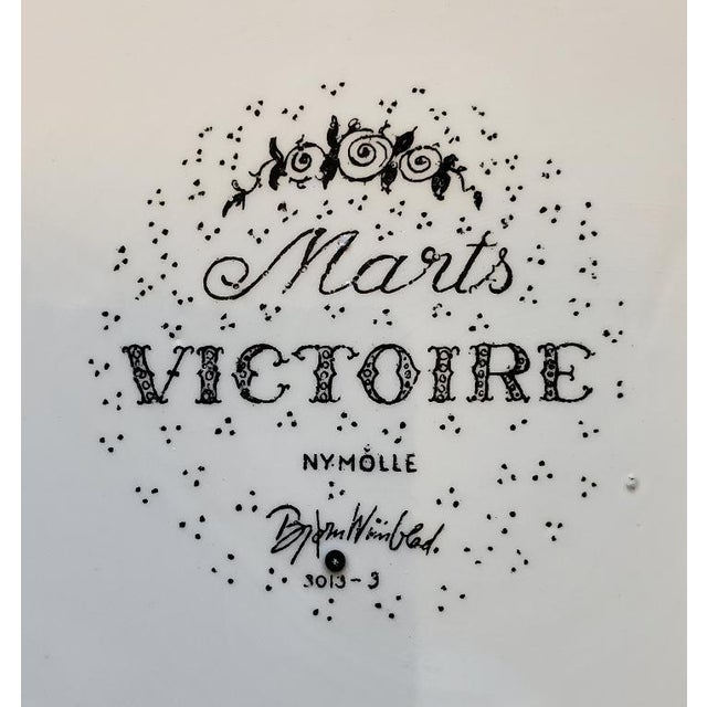 1960s Bjorn Wiinblad Ceramic Wall Plaque "Marts Victoire" Denmark - March For Sale - Image 9 of 13